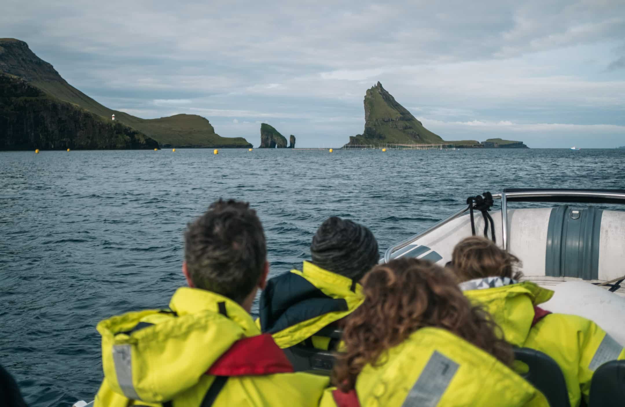 Sailing in Faroe Islands