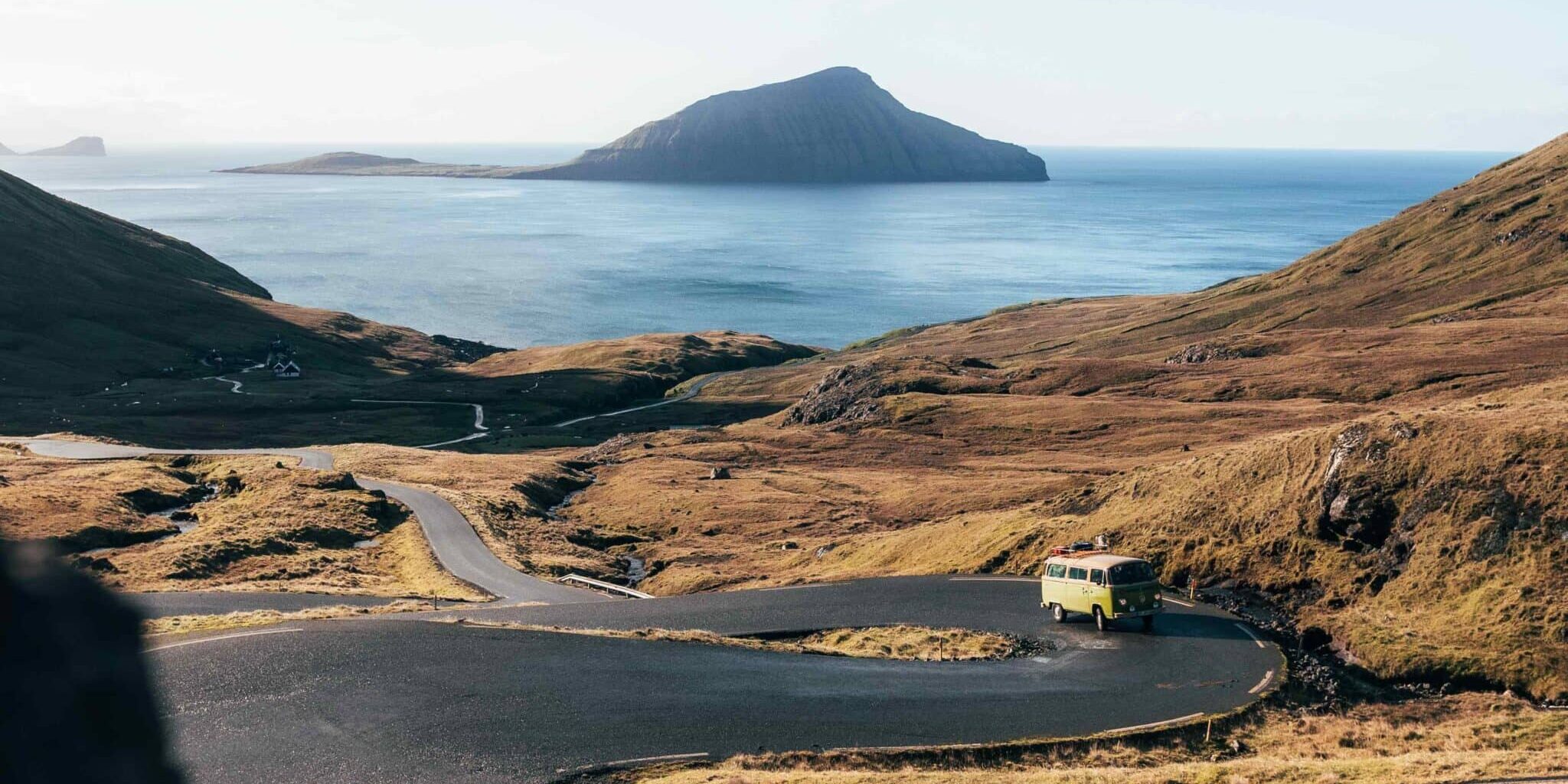 Driving in Faroe Islands